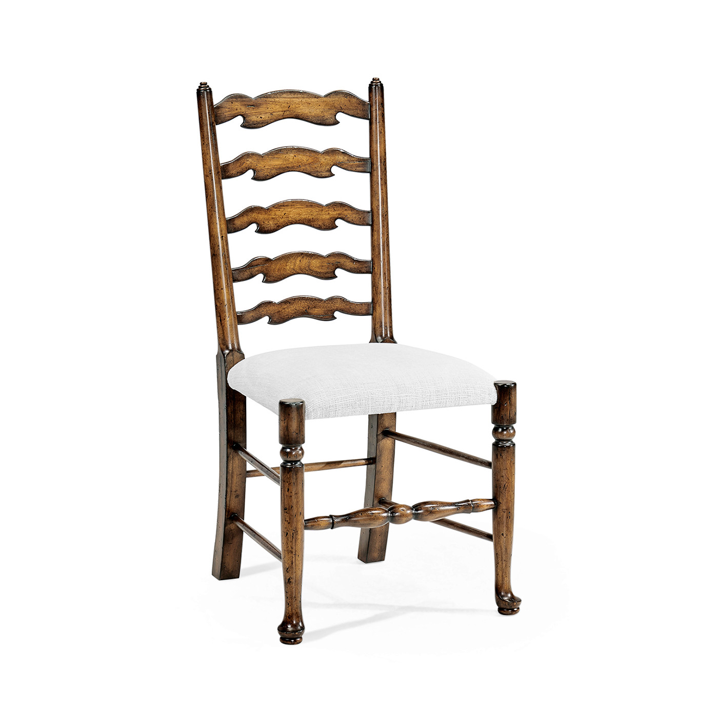 Casual Ladderback Golden Ale Dining Side Chair