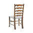 Casual Ladderback Golden Ale Dining Side Chair