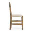 Casual Triangular Ladderback Side Chair