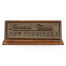 Jonathan Charles counter top sign