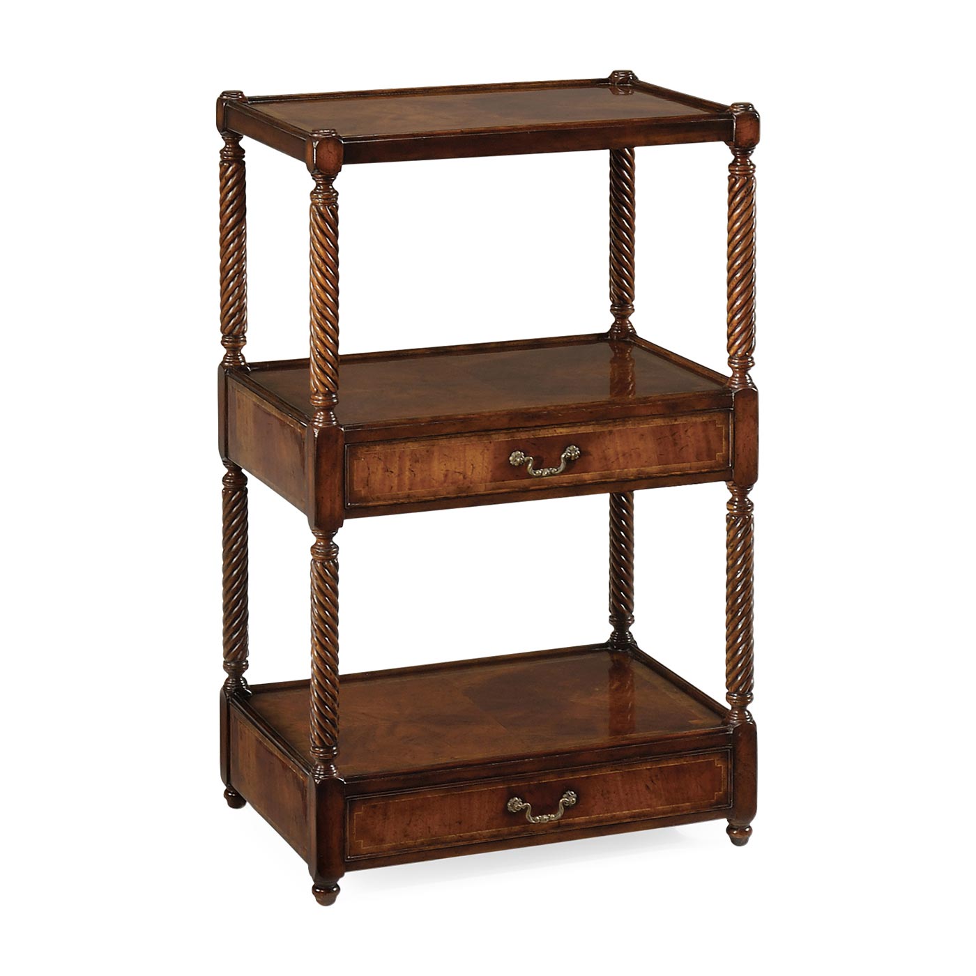 Regency Style Mahogany Three-Tier Étagère (Narrow)