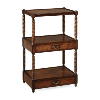 Regency Style Mahogany Three-Tier Étagère (Narrow)