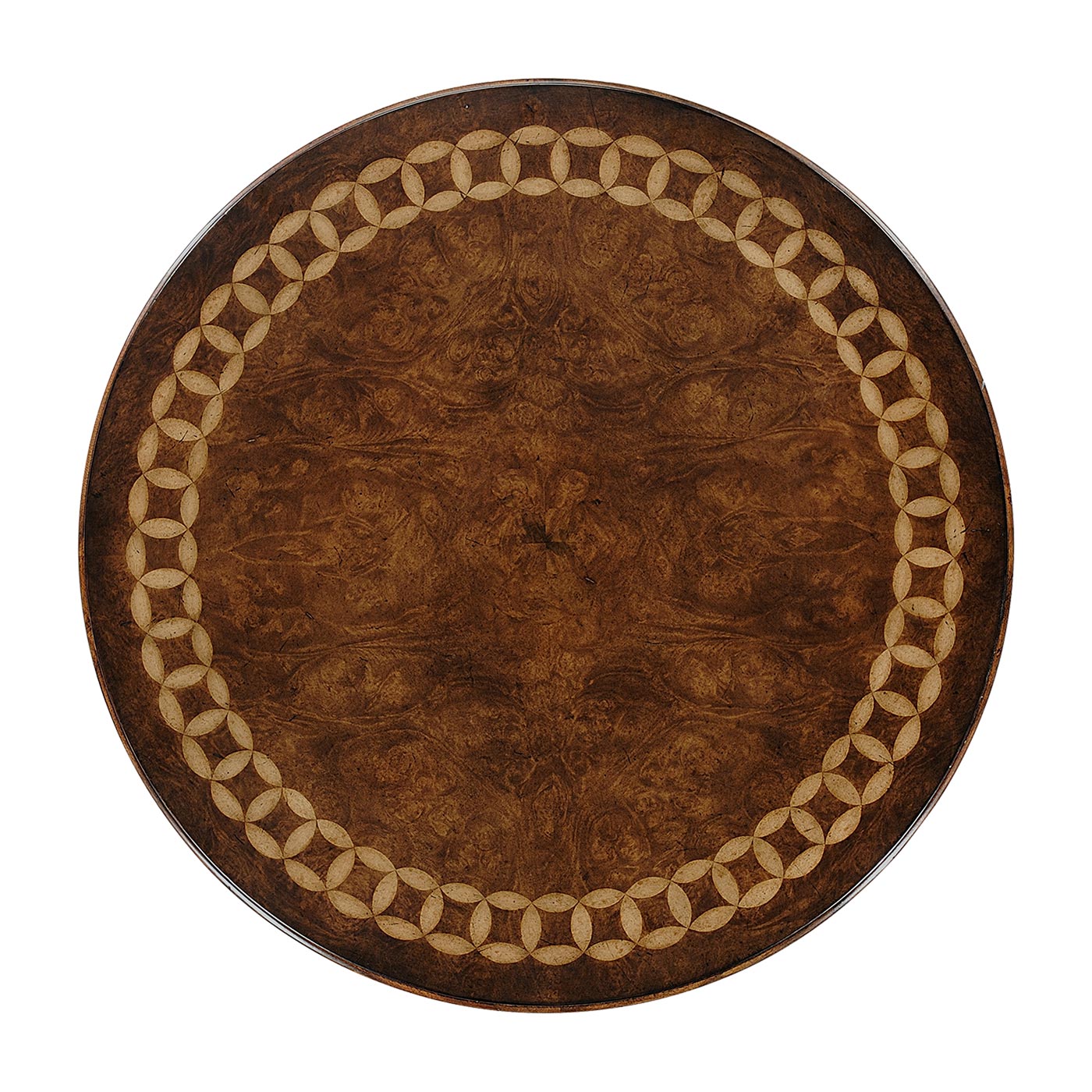 Rope twist round side table