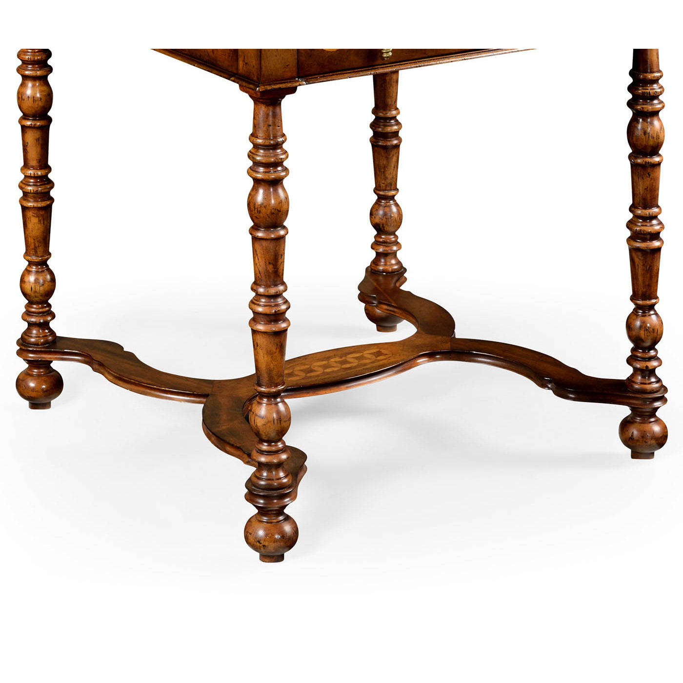 Rope twist square side table (large)