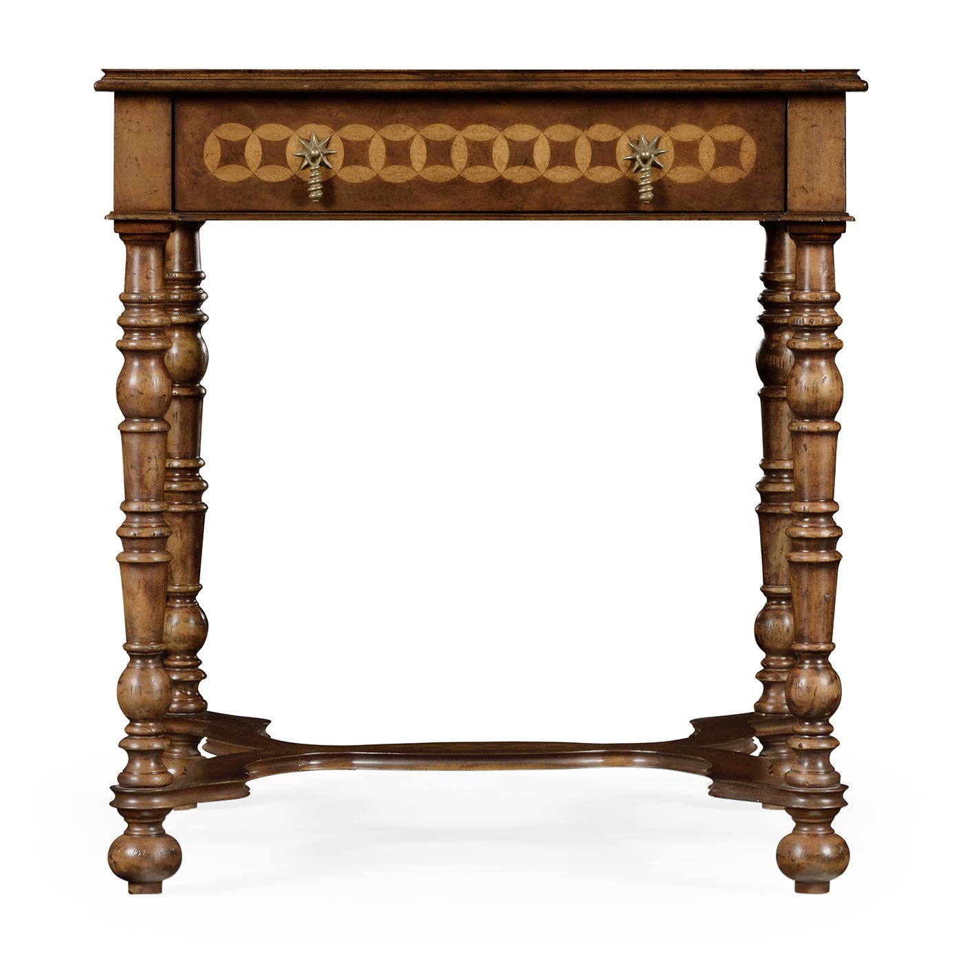 Rope twist square side table (large)