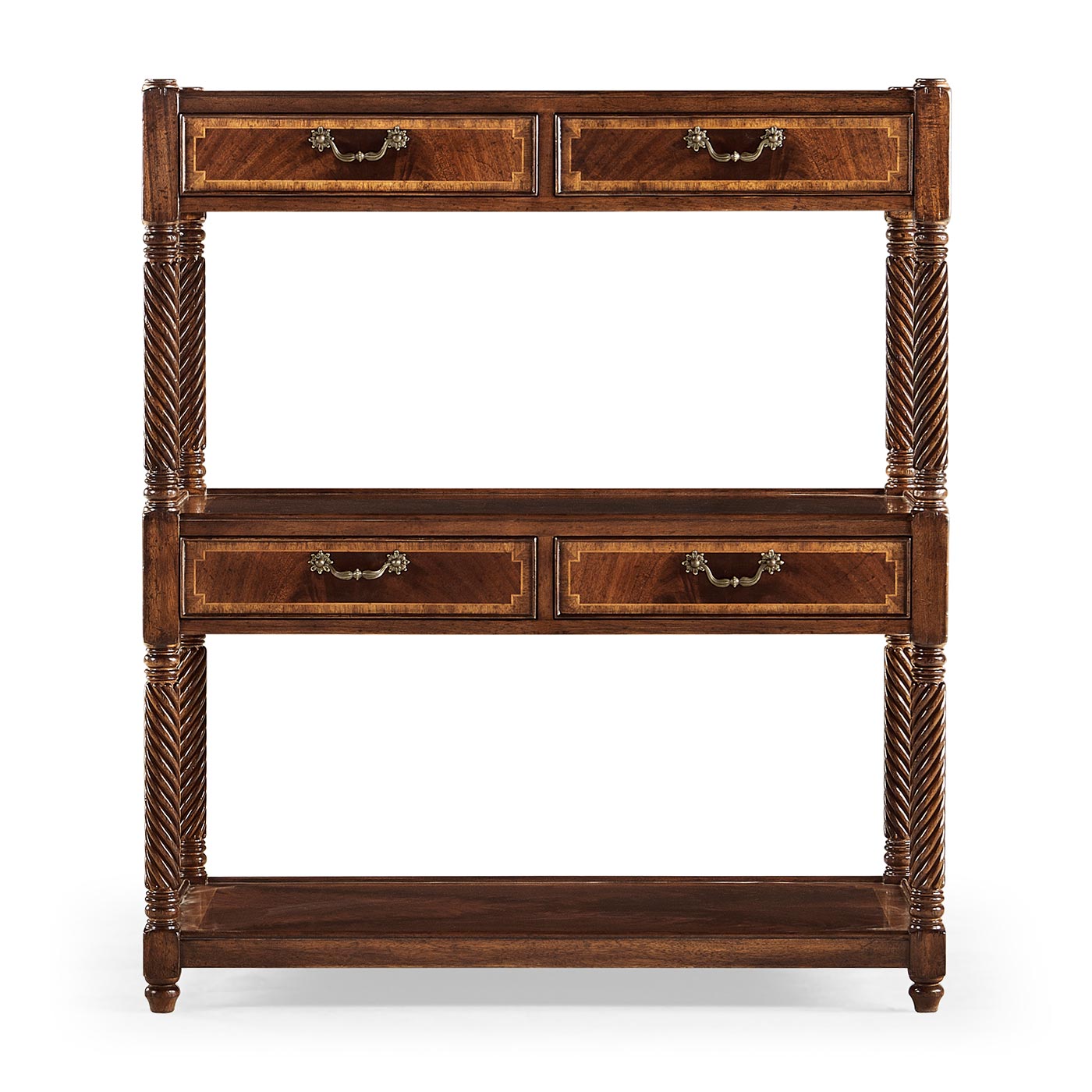 Regency Mahogany Étagère