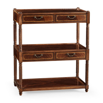 Regency Mahogany Étagère