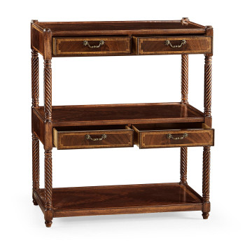 Regency Mahogany Étagère