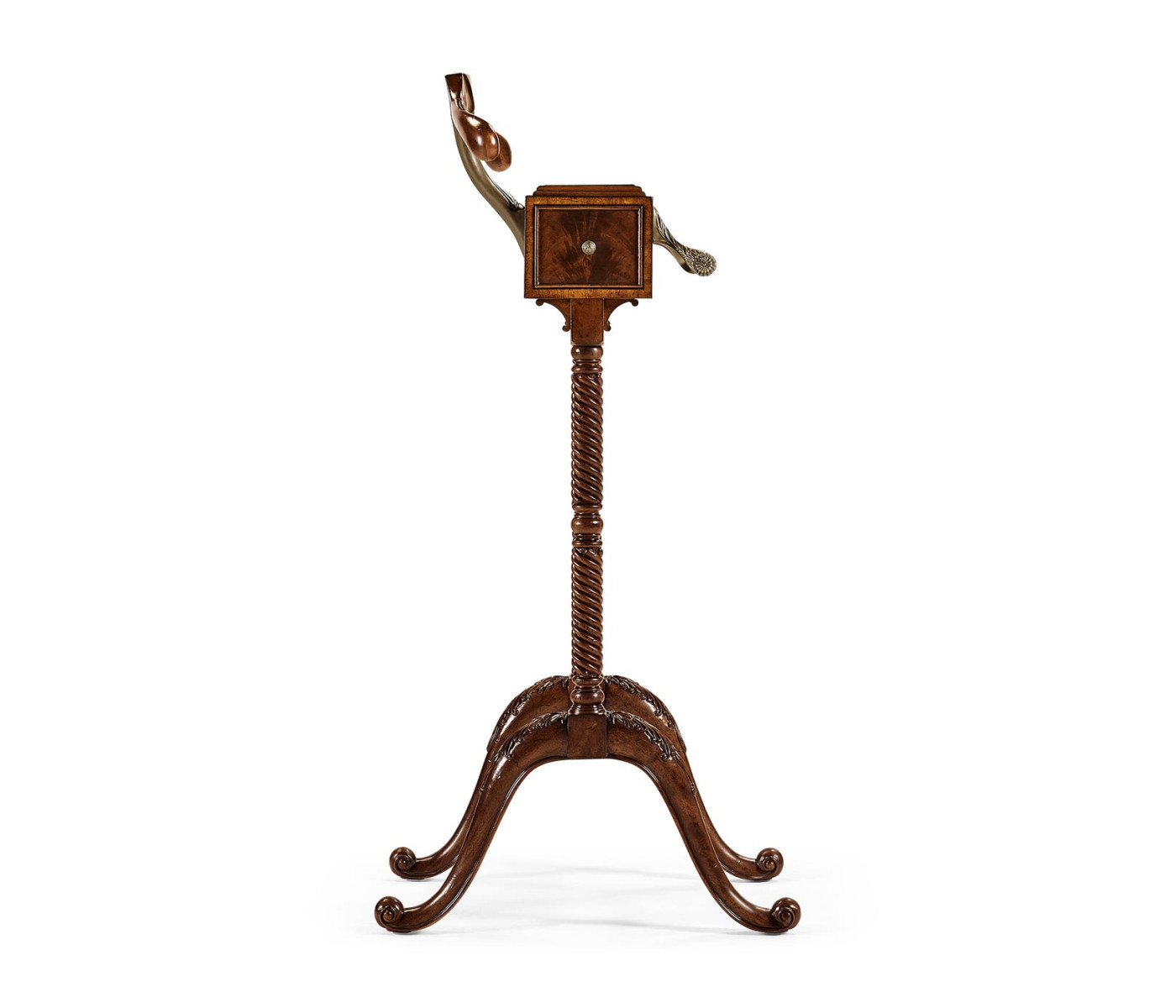 Mahogany Valet Stand with Stud Box