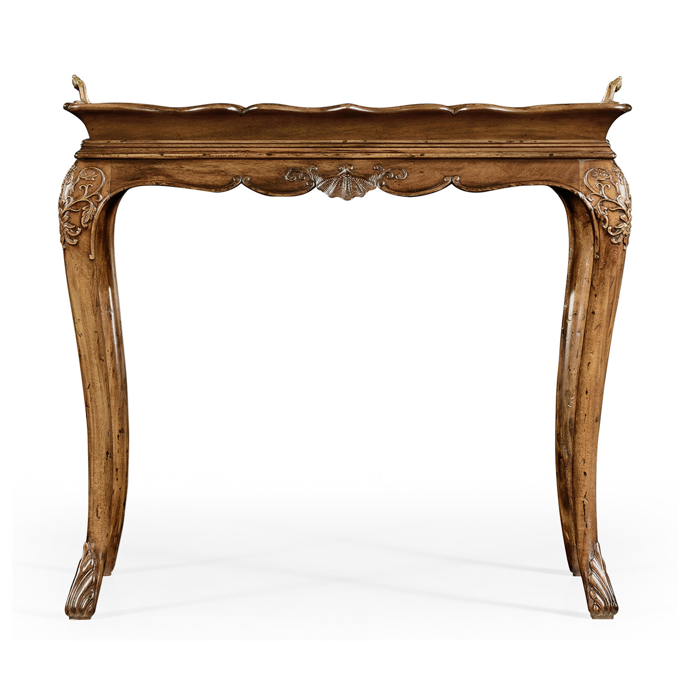 Carved Satinwood Tray Table