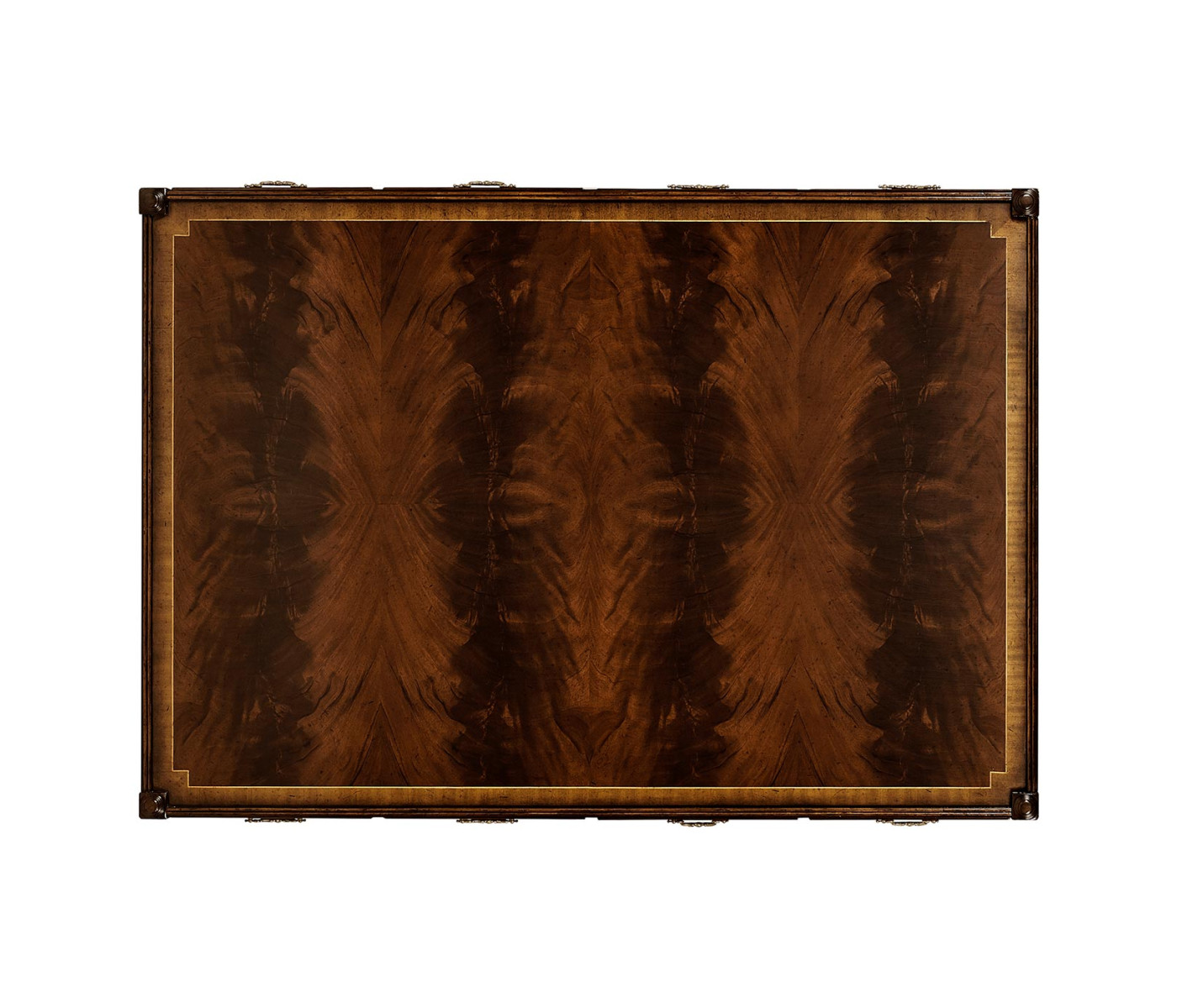 Rectangular Regency Style Mahogany Coffee Table