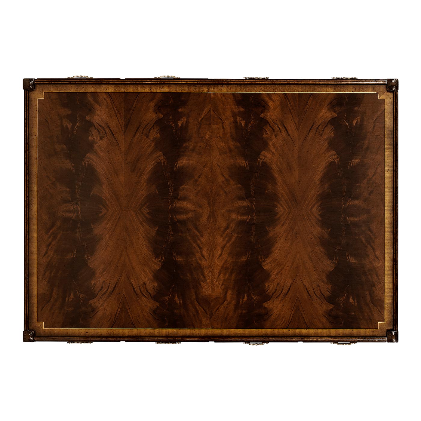 Rectangular Regency Style Mahogany Coffee Table