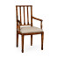 Dining chair with column back (Arm)
