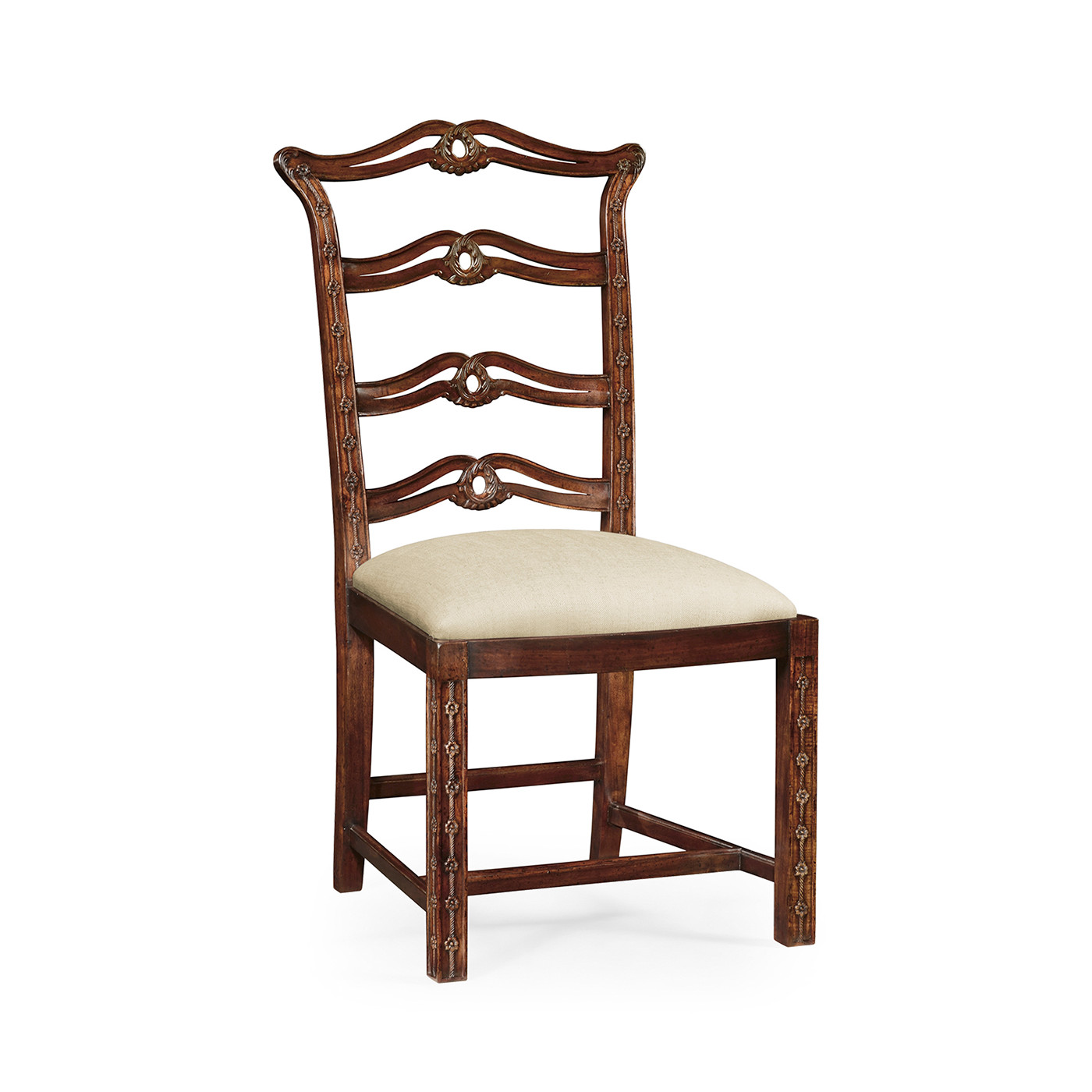 Chippendale Pierced Back Dining Side Chair