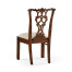 Chippendale Rococo Quatrefoil Side Chair