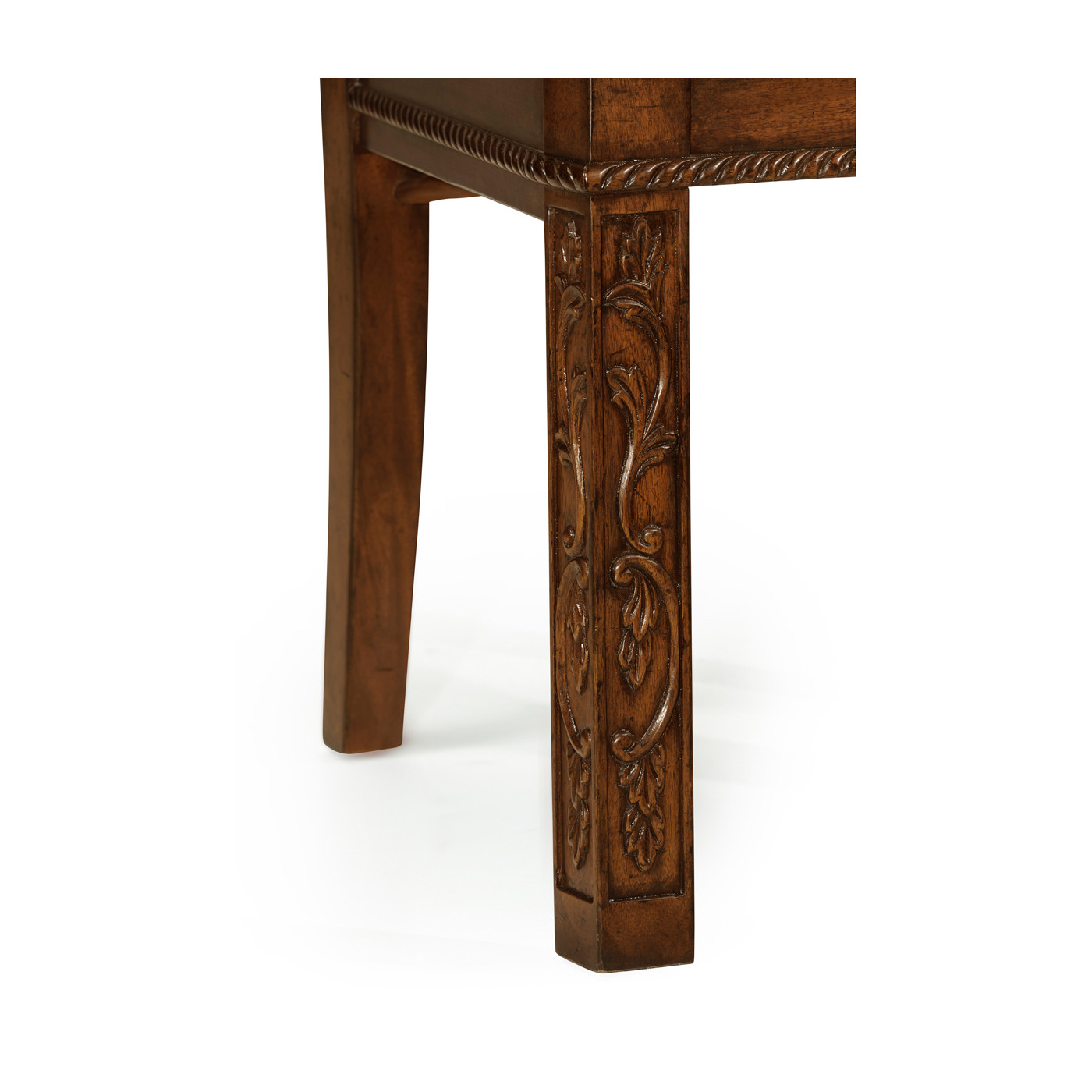 Chippendale Rococo Quatrefoil Side Chair