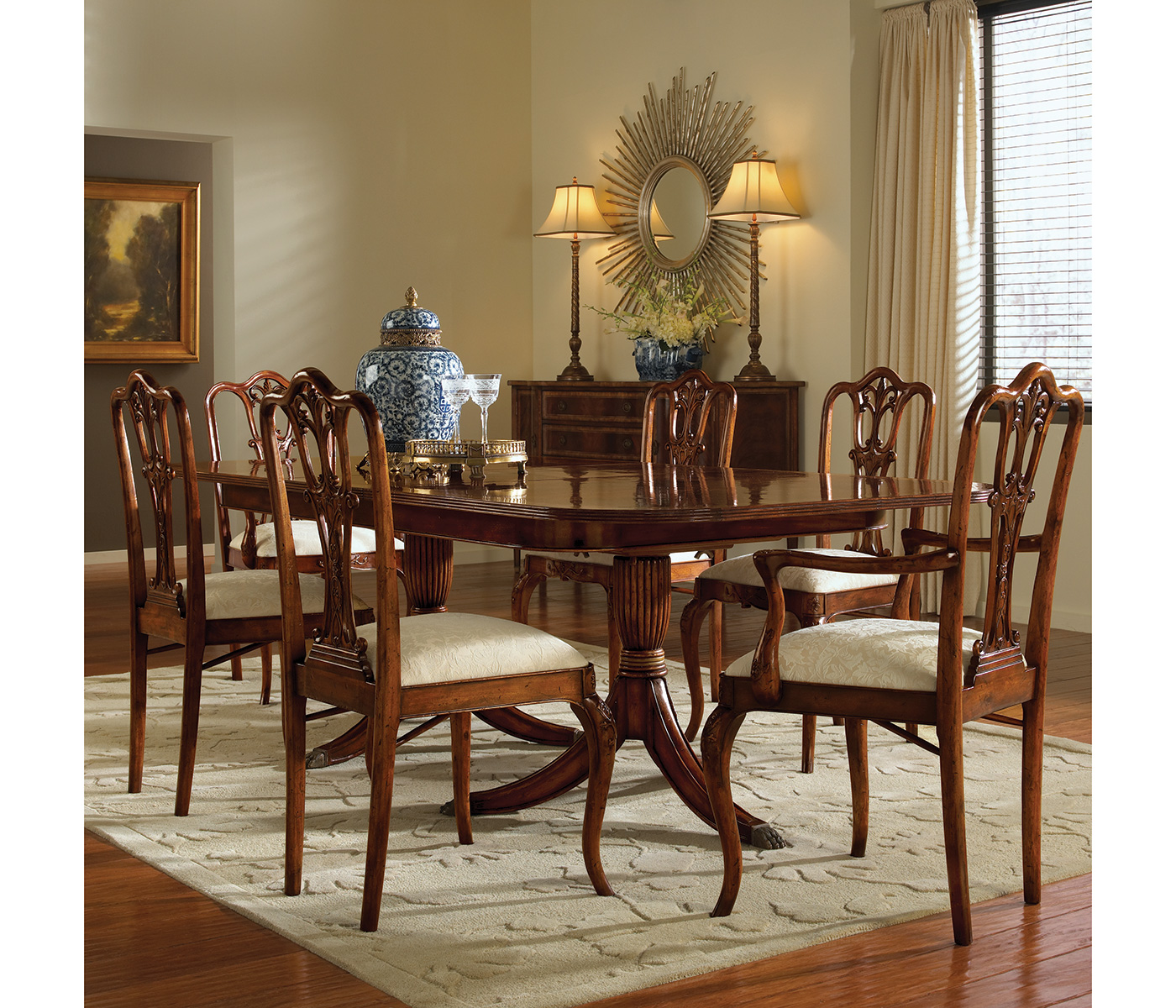 Gilded 18th Century Dining Arm Chair