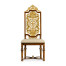 Jacobean Style Gilt Walnut Side Chair