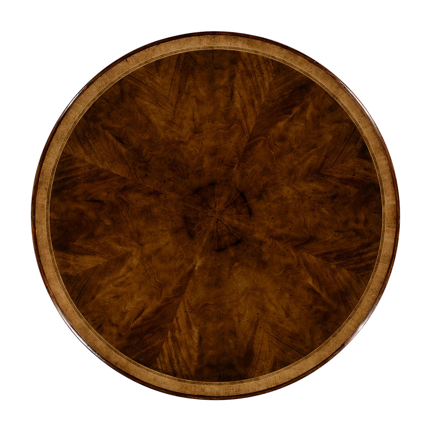 Mahogany Round to Oval Dining Table 53