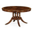 Mahogany Round to Oval Dining Table 53