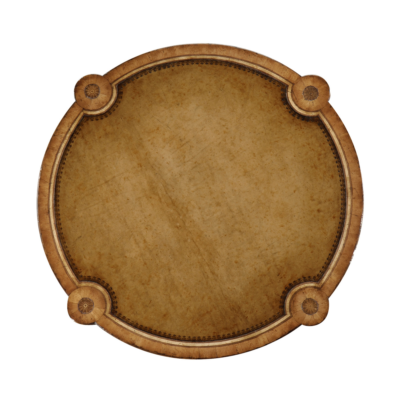 Rope twist round side table