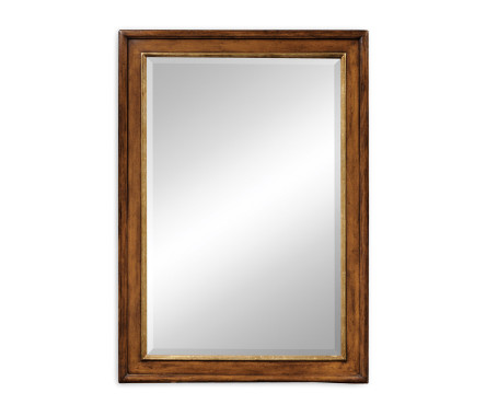 Flat Plank mirror (églomisé)