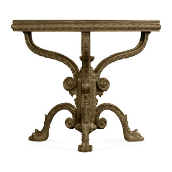 Baroque Brass Centre Table