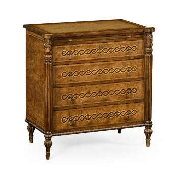 Rope twist chest of drawers