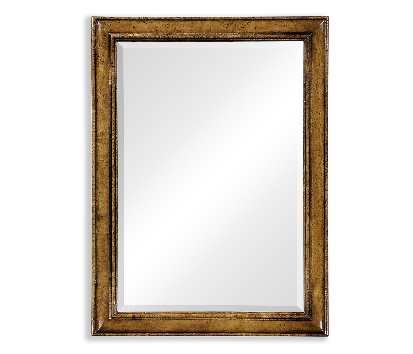 Oak Cushion Frame Mirror (Plain)