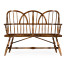Windsor two seat bench