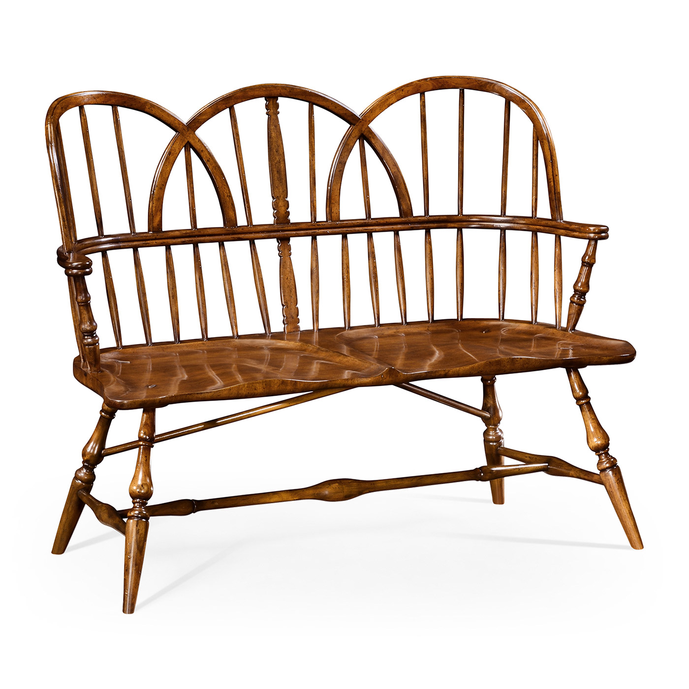 Windsor two seat bench