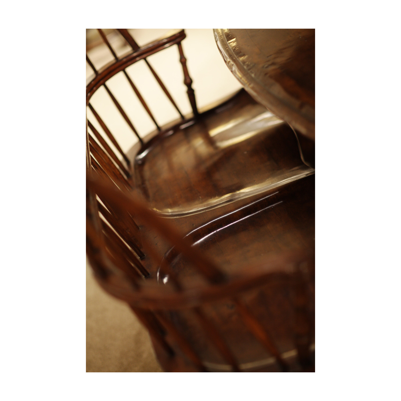 Windsor two seat bench