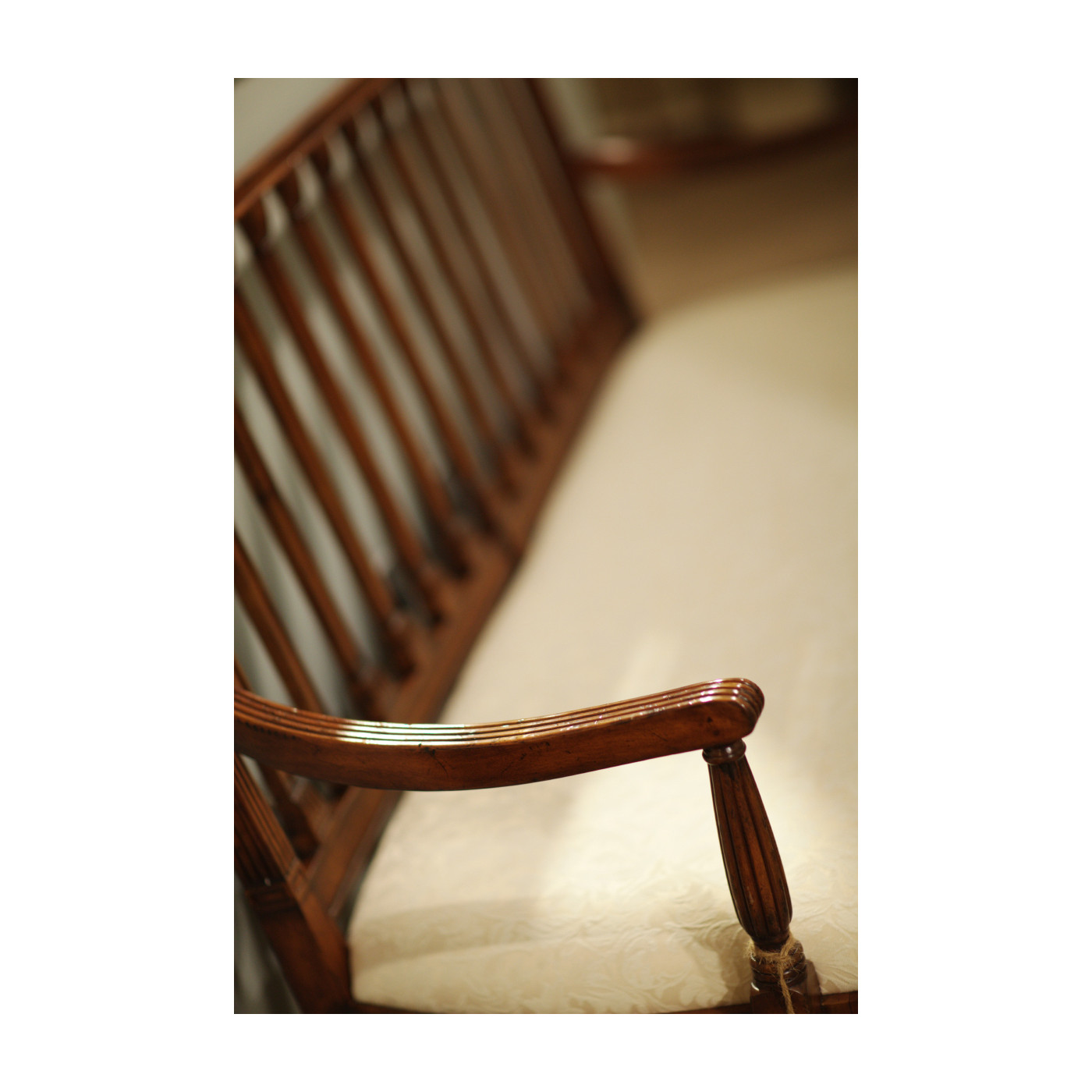 Windsor two seat bench