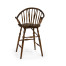 Windsor Style Dark Oak Arm Chair Bar Stool
