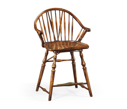 Windsor style barstool