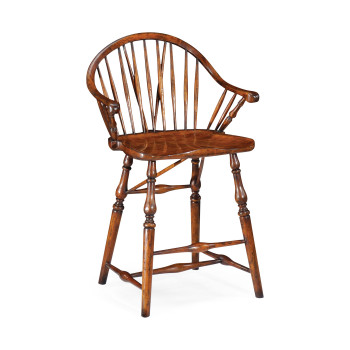 Windsor style counter stool (Arm)