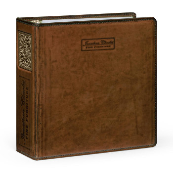 3 ring leather binder (Letter)