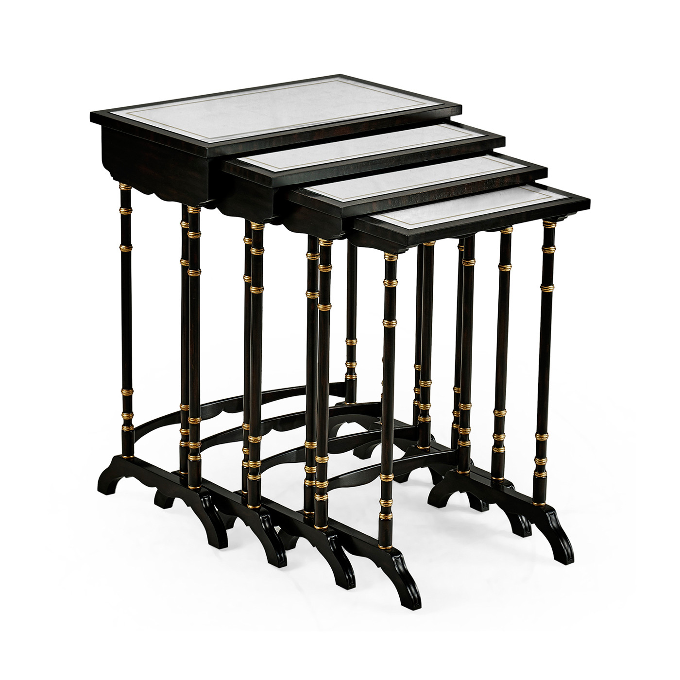 Black Painted Nesting Tables