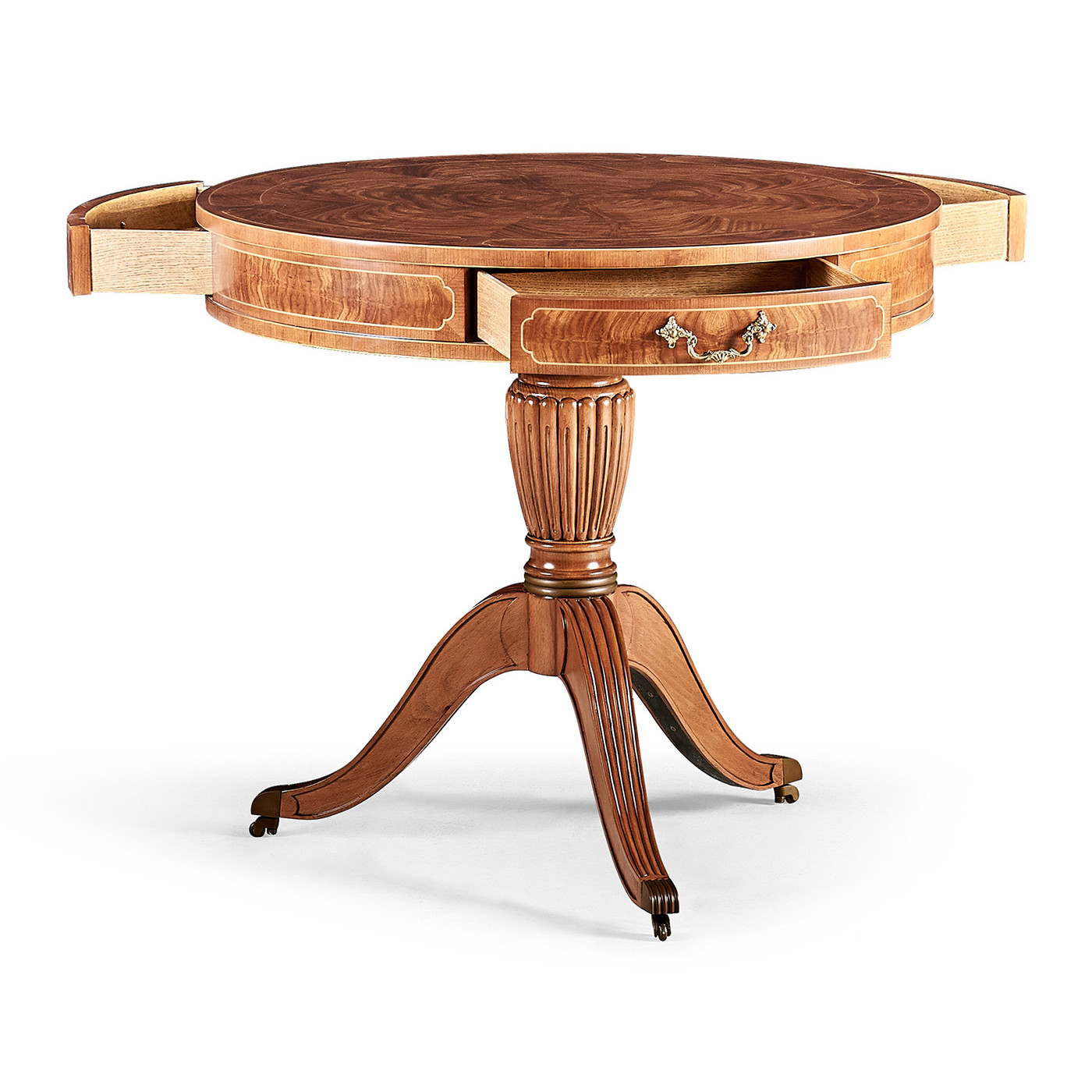 Mahogany Drum Table