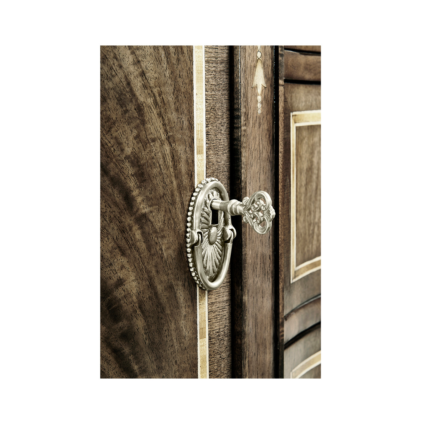 Buckingham Bleached Mahogany Breakfront Sideboard