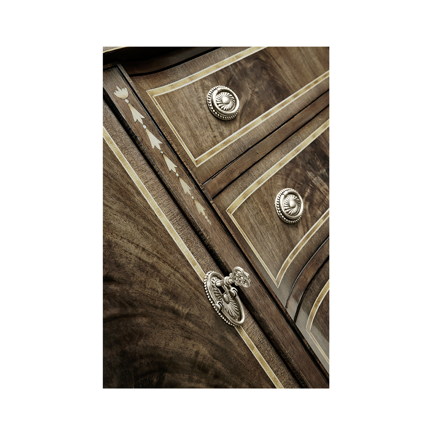 Buckingham Bleached Mahogany Breakfront Sideboard