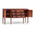 Windsor Crotch Walnut Breakfront Sideboard