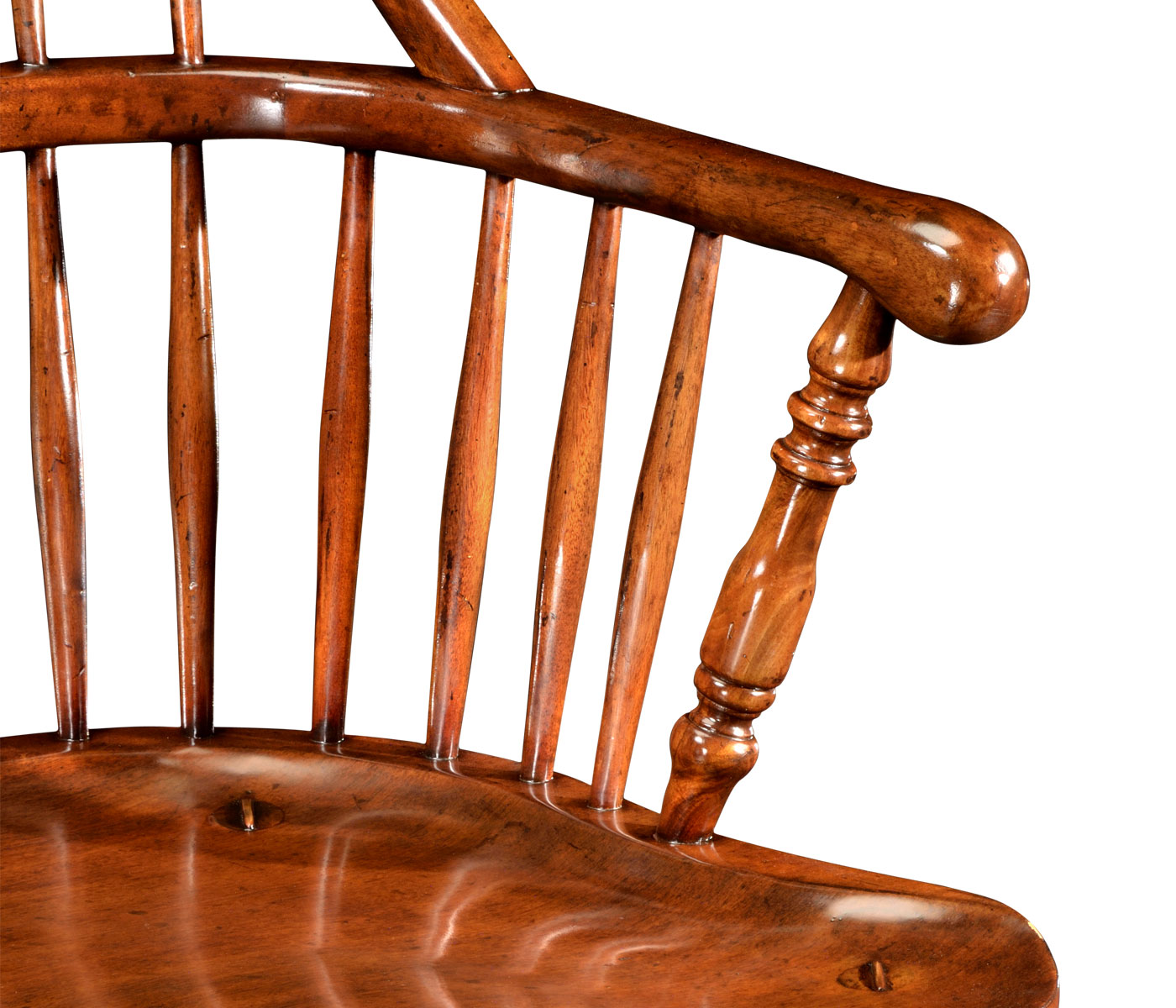 Windsor chair with splat back (Arm)