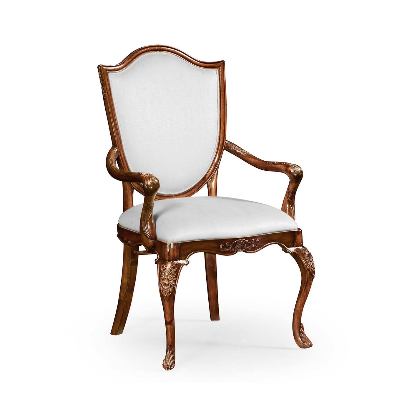 Shield Back Mahogany Arm Chair