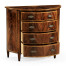 Mahogany Demilune Chest of Drawers
