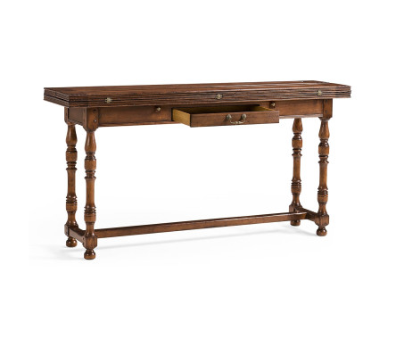 Small Walnut Hunt Table