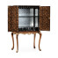 Black Chinoiserie Drinks Cabinet