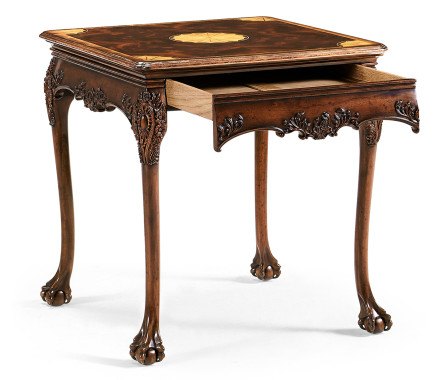 Mahogany Cabriole Leg Side Table