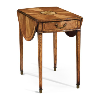Satinwood pembroke table (large)