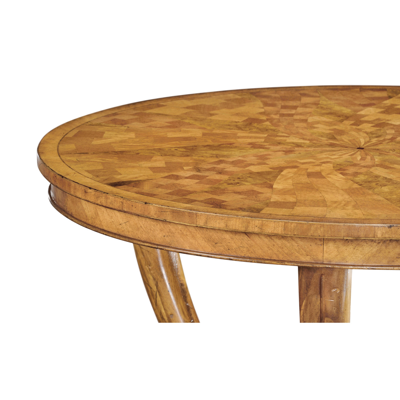 Two-tier Marquetry Centre Table